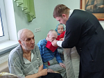 Настоятель Казанского храма села Покровка посетил пансионат«Коротоякский