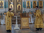 Всенощное бдение накануне памяти святого равноапостольного князя Владимира в Ильинском соборе г. Россоши возглавил епископ Россошанский и Острогожский Дионисий