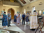 В храме святого благоверного князя Александра Невского молитвенно отметили День семьи, любви и верности