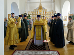Архипастырь возглавил торжества, посвященные 20-летию со дня Великого освящения храма во имя святителя Митрофана, первого епископа Воронежского села Верхний Мамон