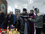 Глава Россошанской епархии совершил Литургию Преждеосвященных Даров в храме Вознесения Господня села Большая Казинка Павловского благочиния