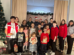 В городе Россоши учеников СОШ № 25 поздравили с наступающим Рождеством Христовым