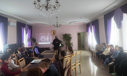 Для воспитанников Воскресной школы Духовно-просветительского центра свт. Тихона Задонского г. Острогожска состоялся показ фильма «Заступница»