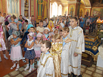 Молебен перед началом учебного года в Михайловском храме Острогожска