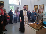 В преддверии Троицкой родительской субботы священник совершил панихиды в селах Богучарского района