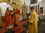 Пасхальное богослужение в Тихоновском соборном храме Острогожска