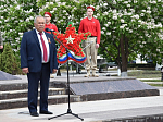 Символ патриотической эстафеты из Кантемировки отправился в ЛНР