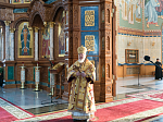 В праздник Собора новомучеников и исповедников Церкви Русской Глава Воронежской митрополии возглавил служение Божественной литургии в Благовещенском кафедральном соборе