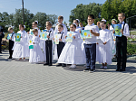 В праздник Успения Пресвятой Богородицы глава Россошанской епархии совершил Божественную литургию в Успенском храме села Старая Калитва