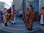 Преосвященнейший епископ Дионисий совершил Божественную литургию в Георгиевском храме села Манино Калачеевского района