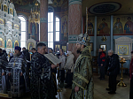 Епископ Россошанский и Острогожский Дионисий совершил первую в году Литургию Преждеосвященных Даров