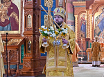 Епископ Россошанский и Острогожский Дионисий принял участие в соборном богослужении Архипастырей в Благовещенском кафедральном соборе города Воронежа