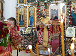 Епископ Дионисий совершил Божественную литургию в храме святого мученика Иоанна Воина г. Богучар