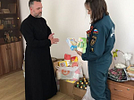 В Россошанскую епархию передана гуманитарная помощь от Духовного центра моряков и речников России