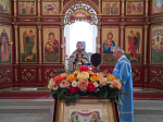 Божественная литургия в честь праздника Рождества Пресвятой Богородицы в слободе Шапошниковка