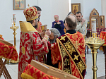 В день Радоницы Преосвященнейший епископ Дионисий совершил Литургию в Воскресенском соборе Белогорского епархиального мужского монастыря