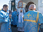 Правящий Архиерей возглавил престольные торжества храма Покрова Пресвятой Богородицы города Павловска