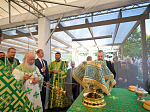 В день памяти преподобного Сергия Радонежского епископ Дионисий сослужил Предстоятелю Русской Православной Церкви за Литургией в Троице-Сергиевой лавре