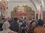 Торжественное Пасхальное богослужение в храме свт. Николая села Урыв-Покровка