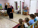 Встреча диакона с воспитанниками детского сада Россоши