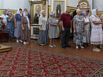 Преосвященнейший епископ Россошанский и Острогожский Дионисий возглавил Божественную литургию в Петропавловском храме села Репьёвка