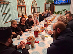 К 85‑летию блокады Ленинграда: молодежь «Круг радости» посмотрела фильм «Красавица» в трапезной Казанского храма
