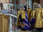 Правящий Архиерей совершил Божественную литургию в Свято-Ильинском кафедральном соборе города Россоши