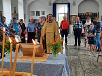 Ковчег с частицей мощей святителя Митрофана Воронежского посетил пределы Богучарского церковного округа