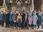 Ученики четвертых классов Воробьевской СОШ посетили храм Архистратига Божия Михаила села Воробьевка