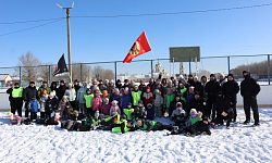В воскресной школе «Добро» Свято-Ильинского кафедрального собора города Россошь при поддержке русской общины прошла зимняя «Зарница»