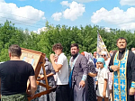 Подгоренцы проводили икону Божией Матери «Спорительница хлебов» в Россошанский район