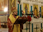 В праздник Светлого Христова Воскресения глава Россошанской епархии возглавил торжественное богослужение в Свято-Ильинском кафедральном соборе г. Россоши