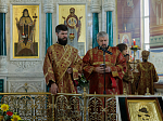Преосвященнейший Дионисий, епископ Россошанский и Острогожский, возглавил торжества в честь 20-летия Свято-Ильинского кафедрального собора г. Россошь