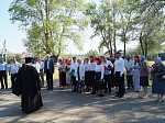 В День Великой Победы в селе Верхний Мамон состоялись богослужения