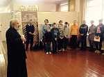 В Кривополянской школе состоялся сбор с участием священнослужителя