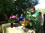 Водосвятный молебен на источнике Пресвятой Троицы