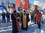 В поселке Каменка состоялся традиционный братский молебен
