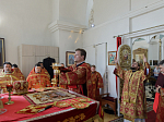Правящий Архиерей возглавил престольное торжество храма во имя святого мученика Иоанна Воина города Богучара
