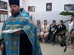 Иерей Андрей Рыбак посетил родильное отделение в городе Острогожске