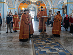 Епископ Россошанский и Острогожский Дионисий совершил Божественную литургию в храме Успения Пресвятой Богородицы г. Калач
