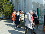 Преосвященнейший Дионисий епископ Россошанский и Острогожский совершил Литургию в храме Архистратига Божия Михаила г. Острогожска