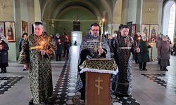 Чтение Великого покаянного канона в рп. Кантемировка