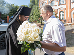 Епископ Дионисий 21 июля, в день празднования Казанской иконы Божией Матери, совершил Божественную литургию в Казанском храме пгт Каменка, центре Каменского благочиния