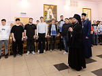 Епископ Россошанский и Острогожский Дионисий принял участие в мастер-классе по изготовлению «жаворонков»
