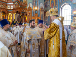 Епископ Россошанский и Острогожский Дионисий сослужил Преосвященным Архипастырям за богослужением в Благовещенском кафедральном соборе города Воронежа