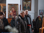 В субботу первой седмицы Великого поста Правящий Архиерей совершил Литургию в Троицком храме пгт Подгоренский