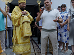 Правящий Архиерей совершил первую Божественную литургию в новопостроенном храме во имя первоверховного апостола Павла города Павловска
