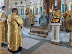 В канун Недели 4-й по Пятидесятнице епископ Россошанский и Острогожский Дионисий совершил всенощное бдение в Свято-Ильинском кафедральном соборе г. Россоши
