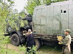 Священнослужитель посетил одно из военных подразделений Вооруженных сил Российской Федерации