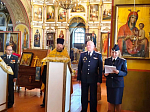 Кадеты Острогожского филиала КОУ ВО «Горожанский казачий кадетский корпус» приняли присягу в Михайло-Архангельском храме города